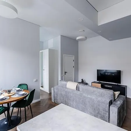 Modern Flat In Old Town - Parking & Self Check-in Lägenhet Kaunas